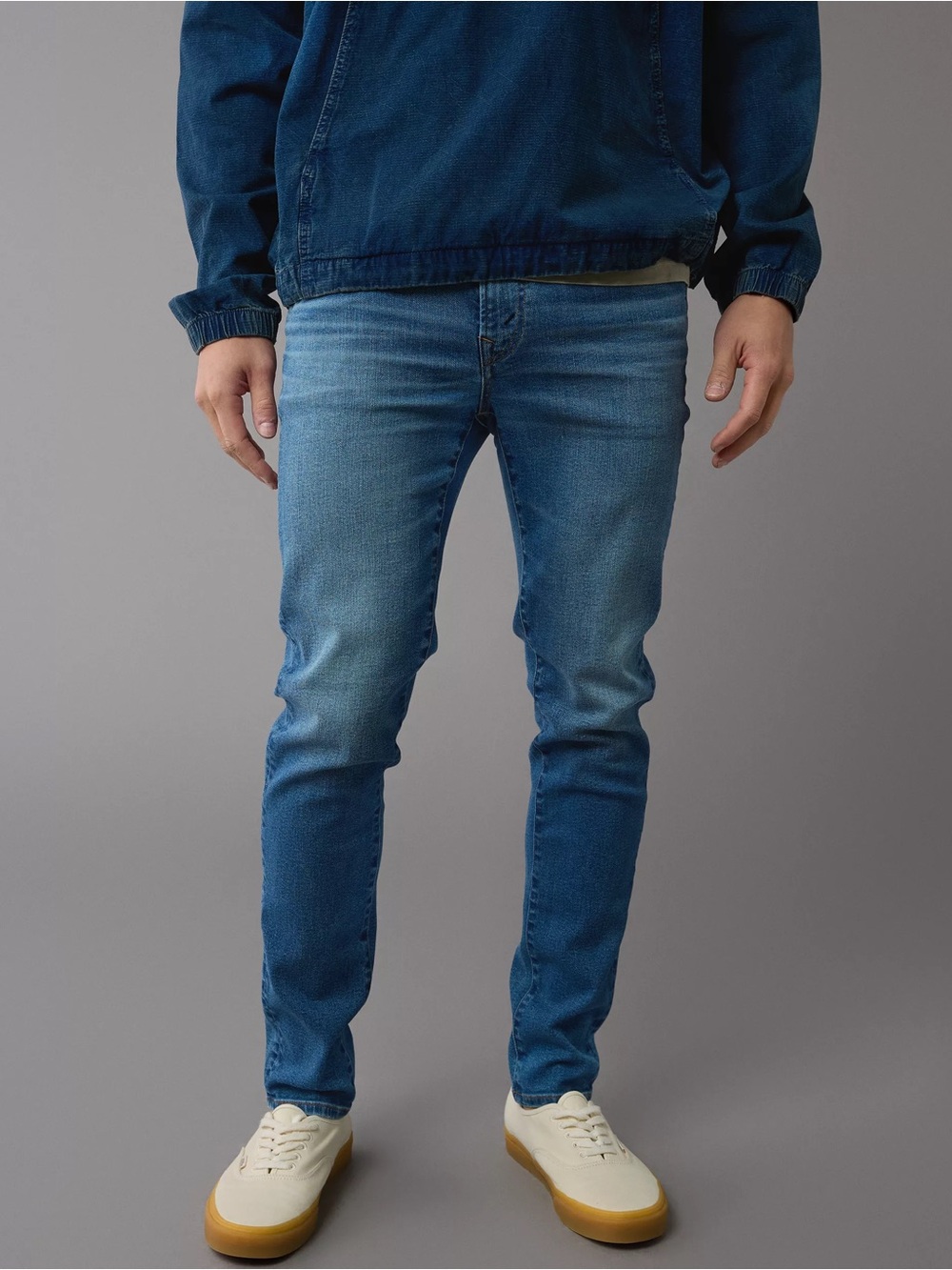 American Eagle AirFlex+ Skinny Jeans 28x30 Casual Stretch Jeans Men EUC